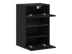 Gabinete de TV Negro 40 x 30 x 60.5 cm Madera contrachapada