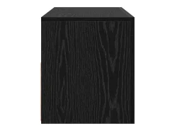 Gabinete de TV Negro 90 x 35 x 40 cm Madera contrachapada