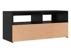 Gabinete de TV Negro 90 x 35 x 40 cm Madera contrachapada