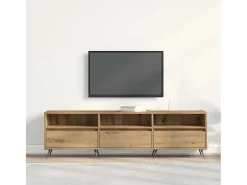 Gabinete de TV Roble artisan 150 x 30 x 44.5 cm