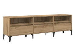 Gabinete de TV Roble artisan 150 x 30 x 44.5 cm