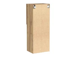 Gabinete de TV Roble artisan 40.5 x 30 x 102 cm
