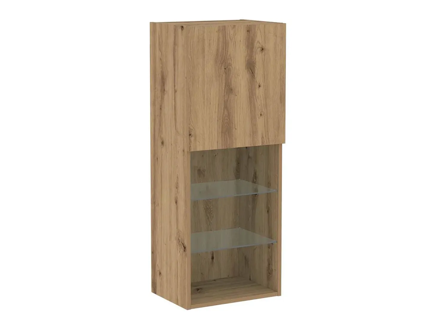 Gabinete de TV Roble artisan 40.5 x 30 x 102 cm