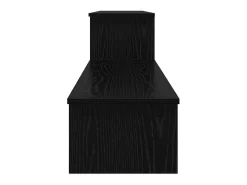 Gabinete de TV Roble negro 180 x 30 x 43 cm