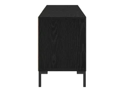 Gabinete de TV Roble negro 150 x 30 x 44.5 cm