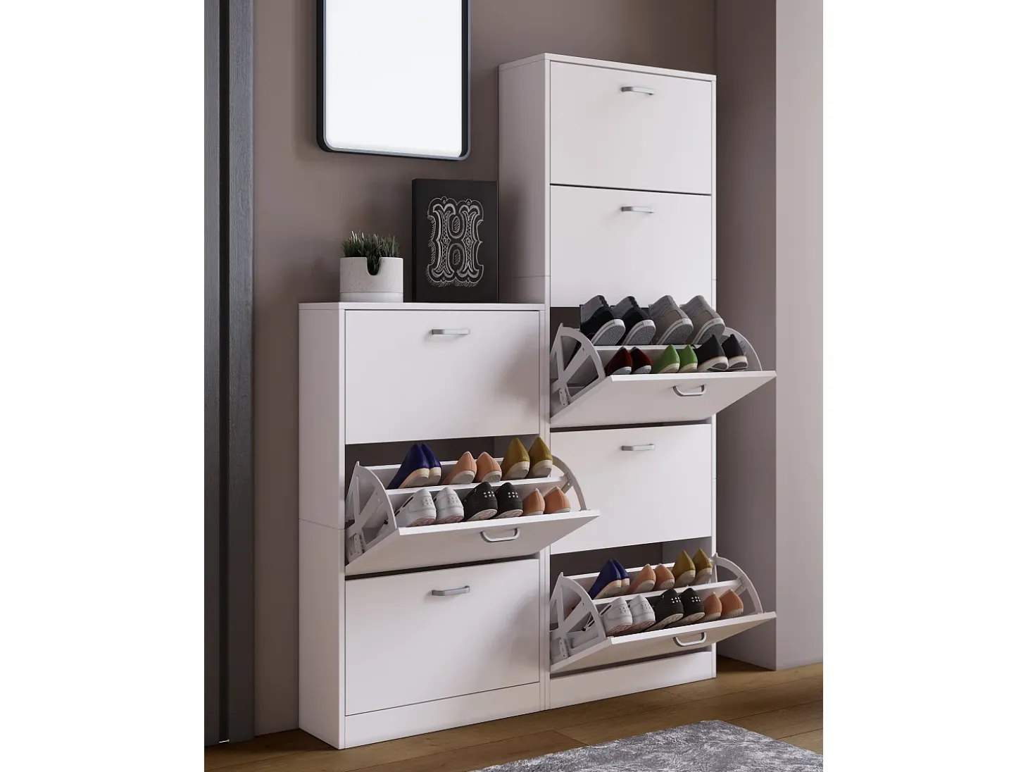 Gabinete de zapatos Sipos