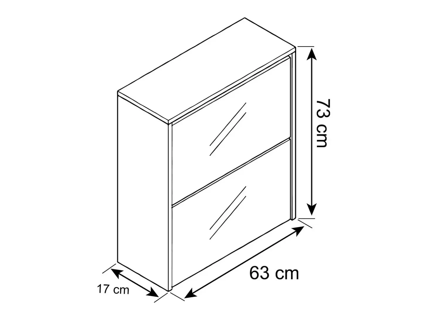Gabinete de zapatos Stido