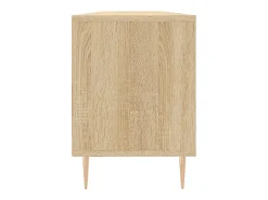 Galax Mueble de TV madera contrachapada roble Sonoma 150x30x44,5 cm