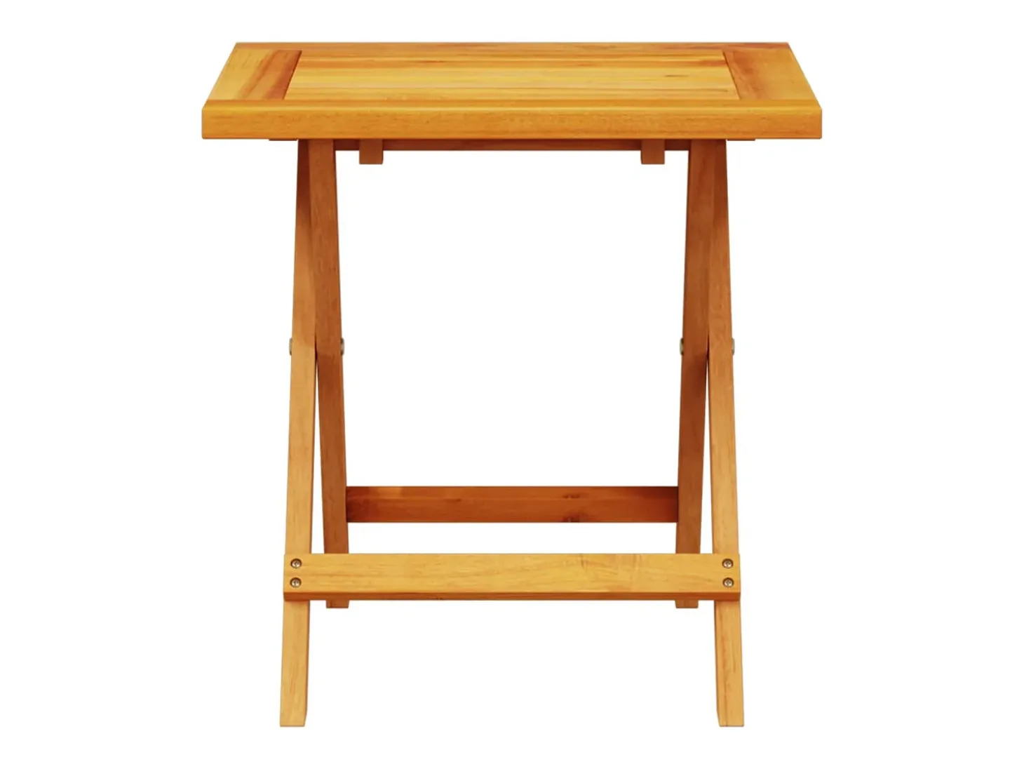 Garden Furniture - Mesa auxiliar de jardín madera maciza de acacia 40x40x40 cm