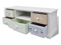 Garden Furniture - Mueble para TV de estilo francés madera