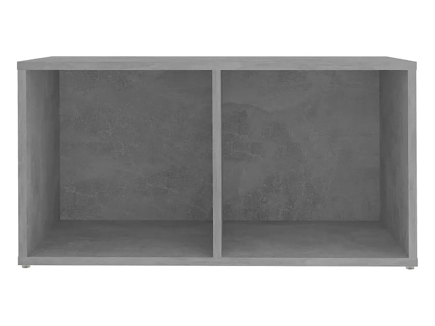 Garden Furniture - Muebles de salón 2 piezas madera ingeniería gris hormigón