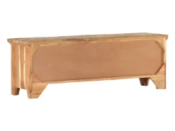 Garden Furniture - Mueble para TV madera de acacia y madera reciclada 120x30x40 cm