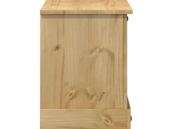 Garden Furniture - Mueble de TV Corona madera maciza de pino 100x40x52 cm
