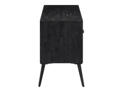 Garden Furniture - Mueble de TV teca maciza reciclada 112x31x45 cm