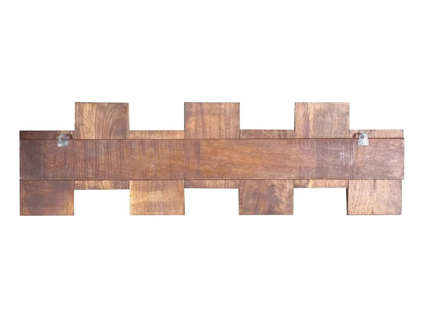 Garden Furniture - Perchero con 7 ganchos madera maciza reciclada