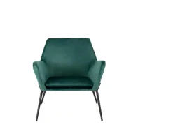 Gin - Sillón de terciopelo verde