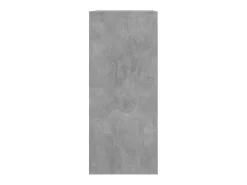 Hafida Estantería/divisor de espacios gris hormigón 40x30x72 cm