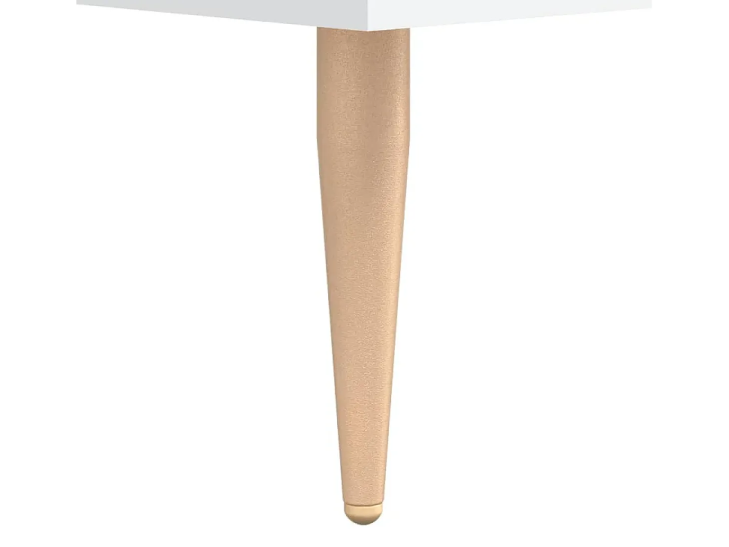 Hermanni Mueble para TV madera de ingeniería blanco 150x30x50 cm