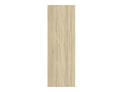 Hoeselt Mueble de TV madera contrachapada color roble 30,5x30x90 cm