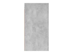 Hoeselt Mueble para TV madera contrachapada gris hormigón 30,5x30x60 cm