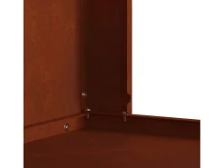 Hoguera Marrón 80 x 50 x 96 cm Acero autopatinable
