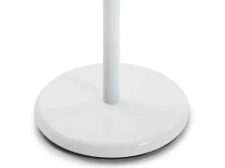 Holstebro Perchero de Pie de Estilo Minimalista, Blanco, 180x28x28cm