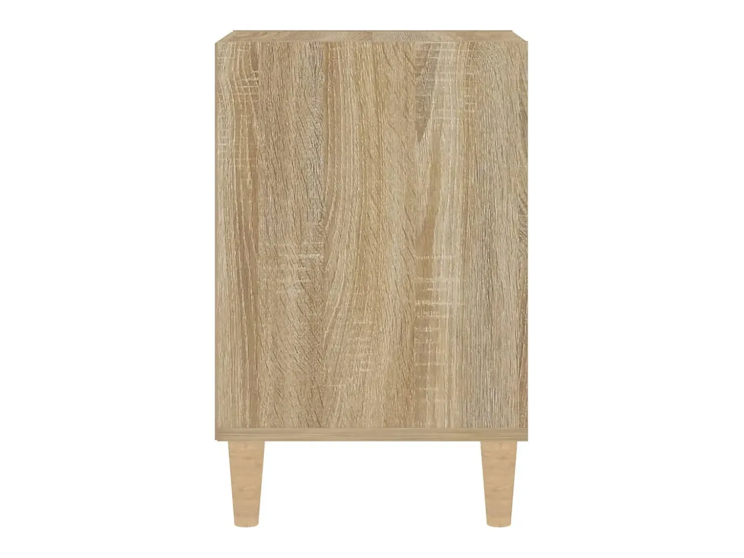 Ibtihal Mueble para TV madera contrachapada roble Sonoma 100x35x55 cm