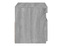 Ilion Mueble de TV con luces LED gris Sonoma 60x35x40 cm