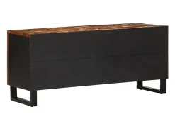 Invar Mueble TV madera reciclada y madera contrachapada 105x33,5x46cm