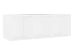 Jacques-Paul Muebles de salón 3 piezas madera ingeniería blanco 107x35x37 cm