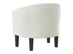 Jalkar Sillón cuero sintético blanco