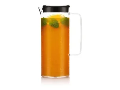 Jarra infusora BODUM Melior 1,2L transparente con tapa anti-salpicaduras y asa ergonómica