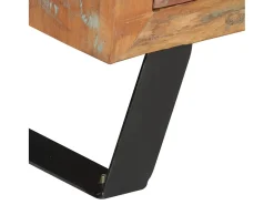 Jean-Paul-Alexis Mueble de TV madera maciza reciclada 112x30x45 cm
