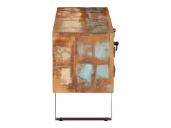 Jean-Paul-Alexis Mueble de TV madera maciza reciclada 112x30x45 cm