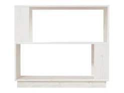Jean-Paul-Jacques Estantería/divisor de espacios madera de pino blanco 80x25x70cm