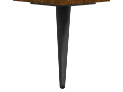 Joël Mueble de TV madera contrachapada roble ahumado 150x30x44,5 cm