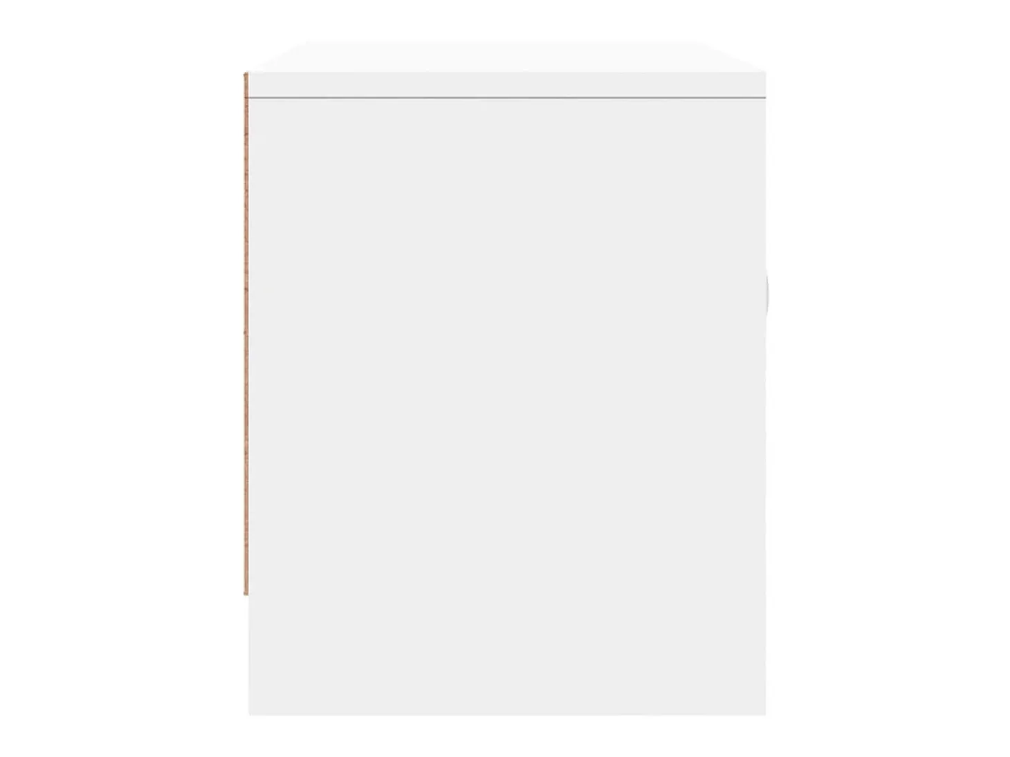 Jonah Mueble de TV madera de ingeniería blanco 102x30x37,5 cm