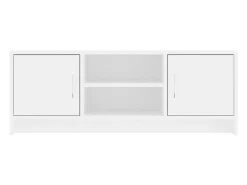 Jonah Mueble de TV madera de ingeniería blanco 102x30x37,5 cm