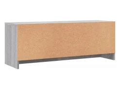 Jonah Mueble para TV madera de ingeniería gris Sonoma 102x30x37,5 cm