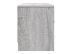 Jonah Mueble para TV madera de ingeniería gris Sonoma 102x30x37,5 cm
