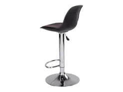 Juego de 2 Taburetes Altos Trondheim, Negro, 41x39x104 cm, Kendra Home