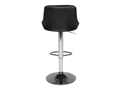 Juego de 2 taburetes de bar negros JASPER