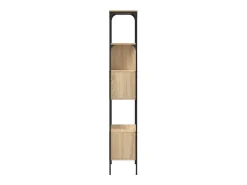 Jytte Librería 5 estantes madera de ingeniería roble 76x33x188,5 cm