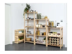Kit de estantes profundidad 30 cm Natura 4 estantes