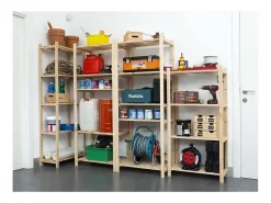 Kit de estantes profundidad 30 cm Natura 4 estantes