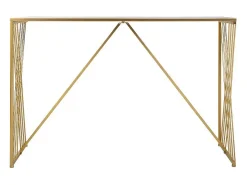Kit Recibidor De Metal Dorado