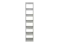 Kjartan Estantería/divisor de espacios gris hormigón 40x30x198 cm