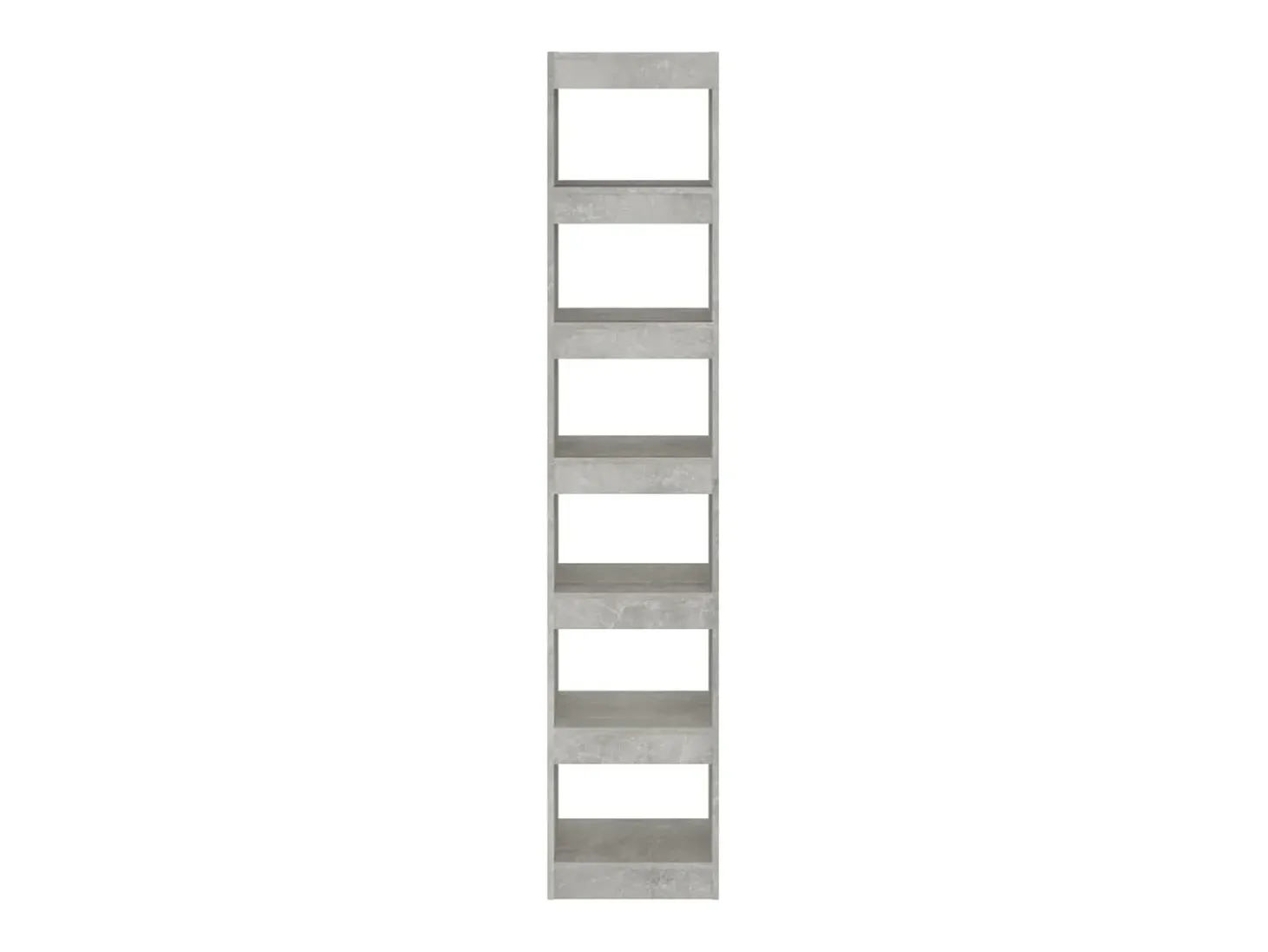 Kjartan Estantería/divisor de espacios gris hormigón 40x30x198 cm