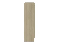 Krimpen aan den IJssel Estantería madera contrachapada color roble 82,5x30,5x115 cm
