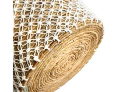 La Cesta De Macramé Cross Stitched - M